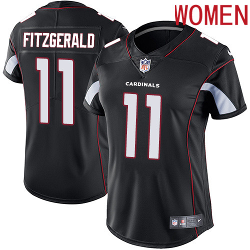 2019 Women Arizona Cardinals #11 Fitzgerald black Nike Vapor Untouchable Limited NFL Jersey
